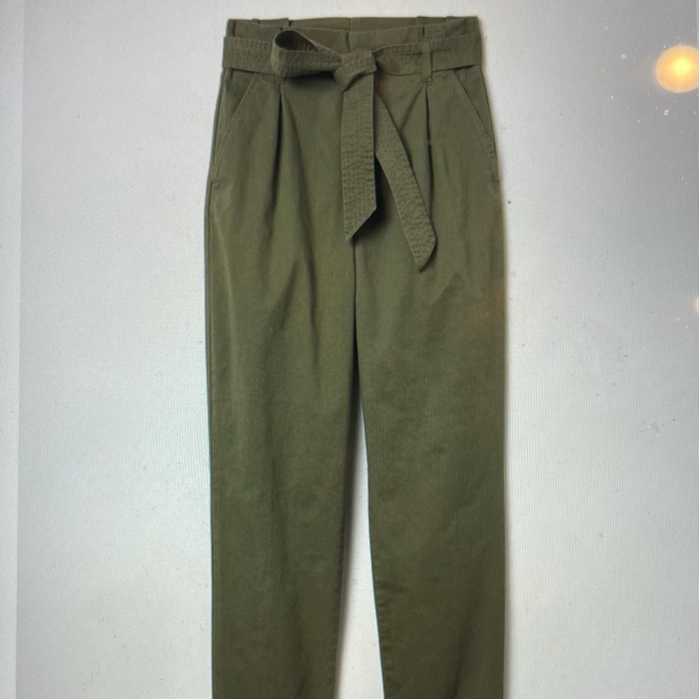 H&M paper-bag pants